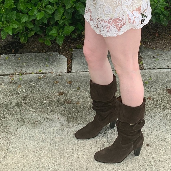 Sacha London Shoes - Sachs brown suede brown boots well made